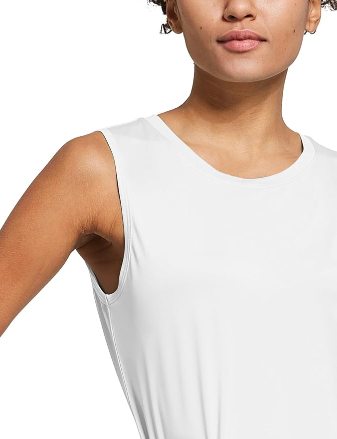 baleaf Workout Tank Tops for Women Sleeveless Running Athletic Loose Fit Yoga Tops Active Shirts Sports Gym Exercise