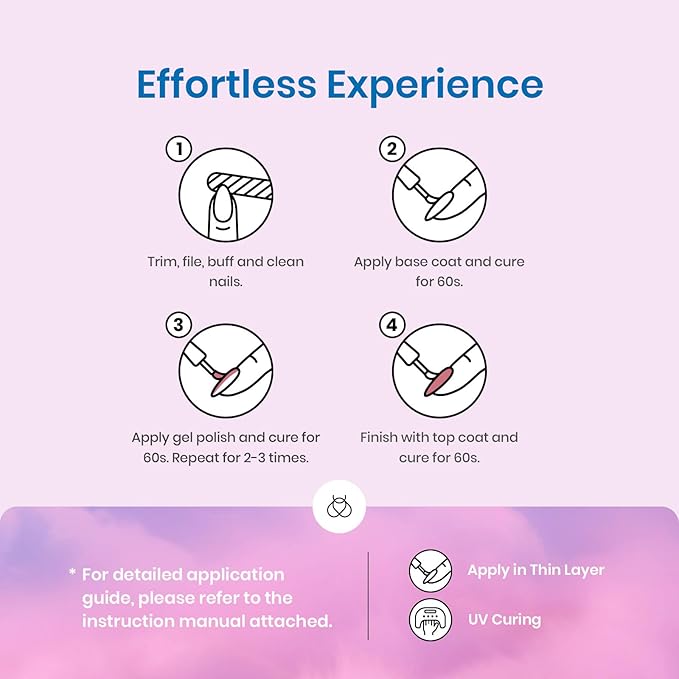 beetles Gel Polish Set - 39Pcs Neon Gel Nail Polish Pink Red Blue Purple Polish All Season Nails with Base Top Coat Soak off Uv LED Lamp Colorful Candies Manicure Kit DIY Home Gifts for Women Girls