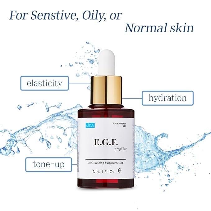 EGF Serum Epidermal Growth Factor 1 Fl. Oz. 30ml