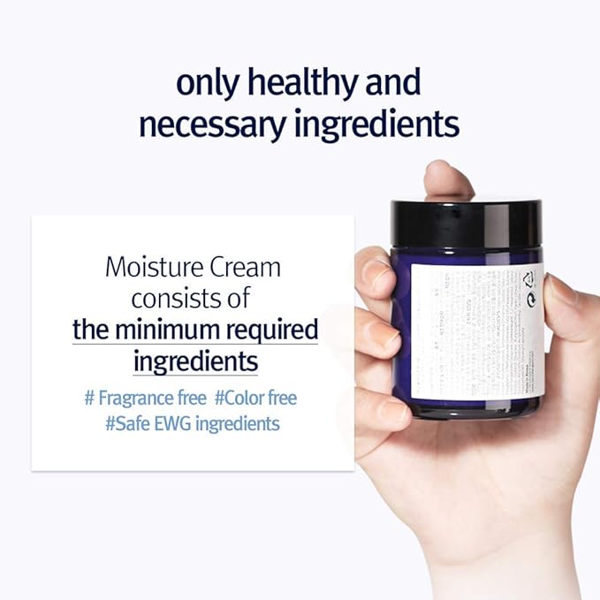 Pyunkang Yul Moisture Cream - Korean Skin Care Face Cream - Facial Moisturizer for dry and combination skin types - Natural Ingredients Shea Butter, jojoba seed oil deeply moisturize Skin - 3.4 Fl oz