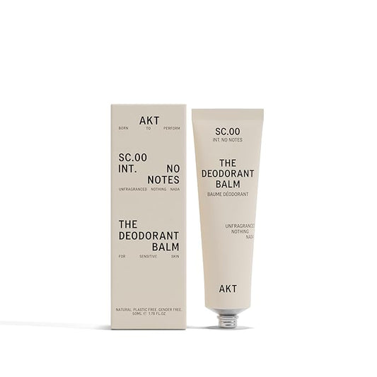 AKT Deodorant Balm 1.7 Fl Oz, Natural Deodorant for Men and Women, Award-Winning, Multi-use, Fragrance Free Cream Deo Without Aluminum, Suitable for Sensitive Skin, Plastic Free, All Genders