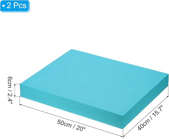 PATIKIL Balance Pad Non-Slip TPE Foam Pad Cushion Exercise Yoga Mat Knee Pad for Fitness Stability Core Training Stretching