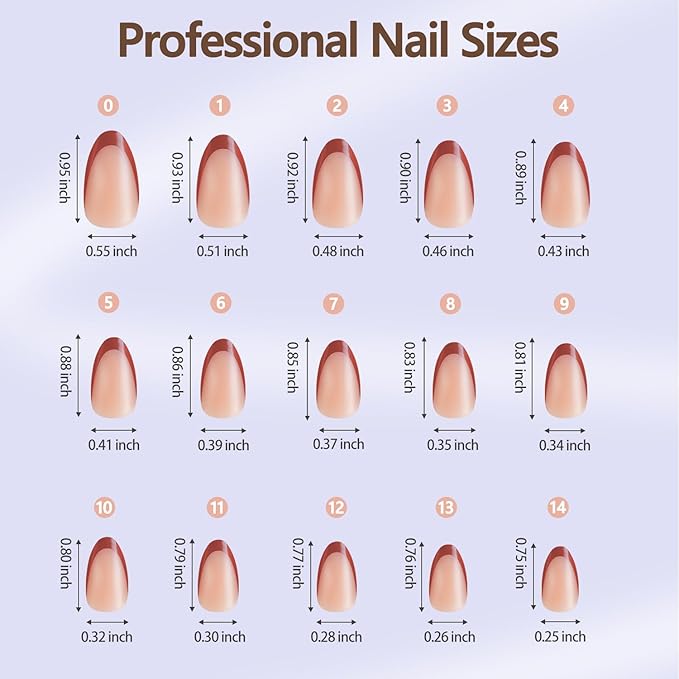 Misssix XBASICTIPS French Tip Press On Nails, 150Pcs French Gel Nail Tips Medium Almond, Soft Gel Pre-shaped No Need to File 3 in 1 Tips, Fake Nails for Nail Art DIY Extension Designs 15 Sizes