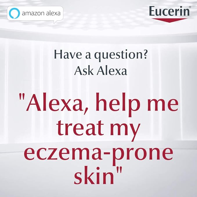 Eucerin Eczema Relief Cream, Full Body Lotion, Moisturizing Eczema Cream with Colloidal Oatmeal (Skin Protectant) and Ceramide 3, Multi-Pack, 8 Oz Tube, Pack of 3