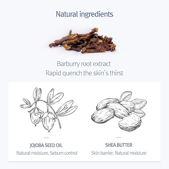 Pyunkang Yul Moisture Cream - Korean Skin Care Face Cream - Facial Moisturizer for dry and combination skin types - Natural Ingredients Shea Butter, jojoba seed oil deeply moisturize Skin - 3.4 Fl oz