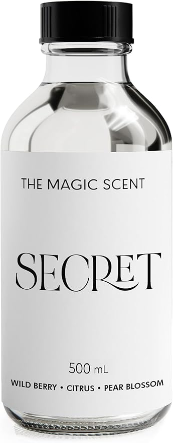 The Magic Scent Secret Diffuser Oil - Hotel & Home Luxury Scents - Diffuser Oil Scents for Home Designed for Use in All Diffusers - 16.5 fl oz, 500 mL