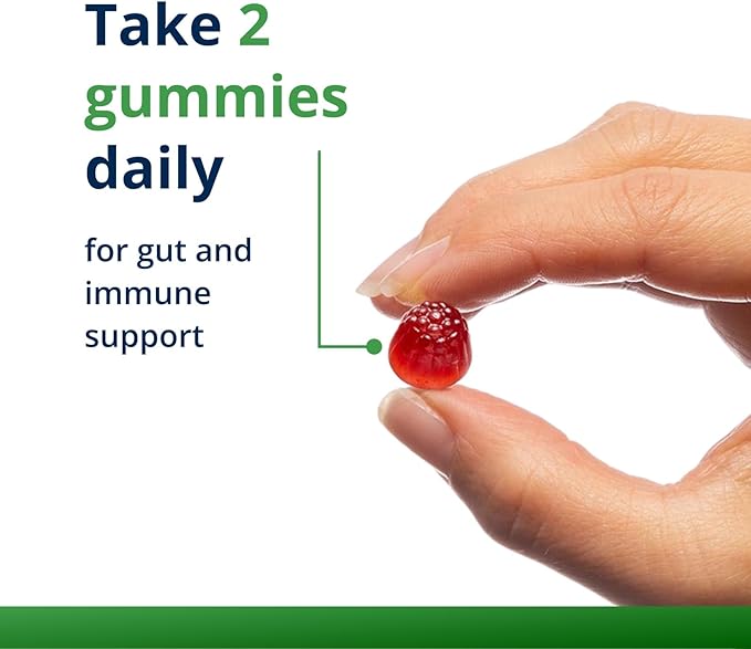 Metagenics UltraFlora 3 in 1 Daily Probiotic & Postbiotic Gummies - Shelf-Stable for Adults & Kids - Supports Gut Health, Healthy Gut Flora & Immune Support* - 60 Gummies
