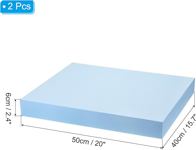 PATIKIL Balance Pad Non-Slip TPE Foam Pad Cushion Exercise Yoga Mat Knee Pad for Fitness Stability Core Training Stretching