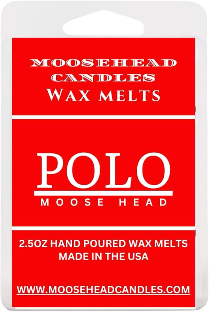 Polo Cologne Inspired Wax Melts 4 Pack – Sophisticated Men’s Cologne Scented Wax Melts, Long-Lasting Soy Wax for Home, Office, and Gifting, Perfect for Men’s Fragrance Lovers