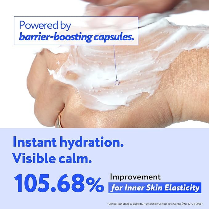 Coconut Hydro Barrier Cream | Soothing & Barrier Repair Moisturizer with Panthenol, Ceramide & Squalane | Non-Greasy, Fragrance Free Capsule Cream Korean Skin Care (80ml / 2.7 fl oz)