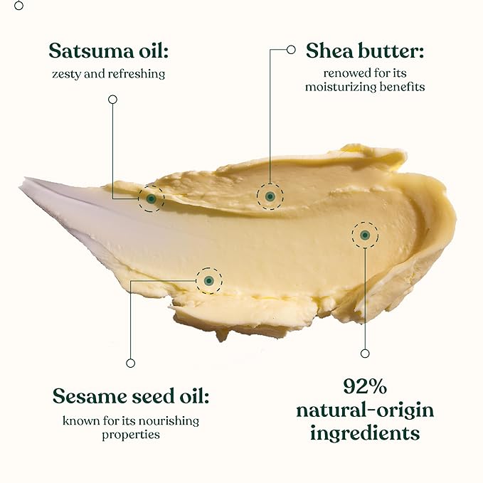 The Body Shop Satsuma Body Butter – Nourishing & Moisturizing Skincare for Normal Skin – Vegan – 6.75 oz