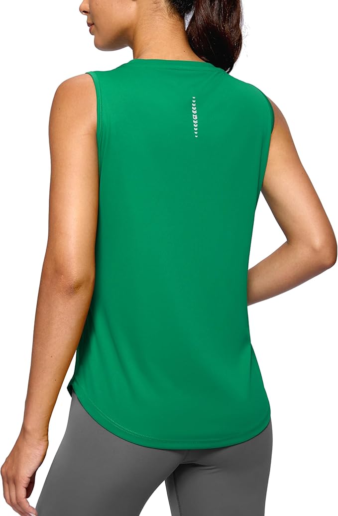 G Gradual Women's Workout Tank Tops Lightweight Sleeveless High Neck Athletic Shirts for Running Gym Tennis Pickleball