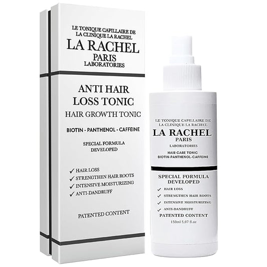 Anti-Hair Loss Tonic with Biotin, Panthenol & Caffeine | Hair Growth Treatment for Men and Women | Scientifically Proven Formula to Strengthen and Revitalize Thinning Hair by La Rachel Paris
