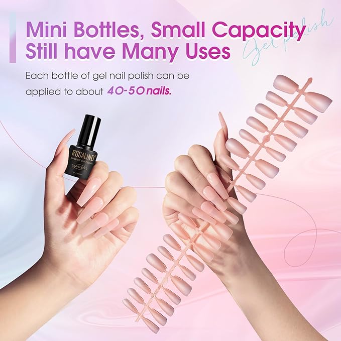 ROSALIND Gold Glitter Cat Eye Gel Polish - 12 Colors Magnetic Cateye Gel Nail Polish Set with Magnet Stick Golden Silk-like Effect Soak Off UV Set Sparkling Glitter Nail Art Collection