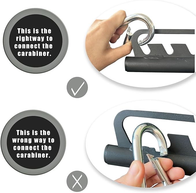 KORIKAHM Adjustable Lat Pull down Bar, Cable Machine Attachments for Gym, Home Gym Fitness T-bar Row Pulldown Attachments, Lat Pull Down Machine Wide Grip Neutral Grip Handle