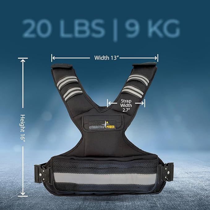 Weighted Vest for Men and Women – Adjustable 10Lb/12Lb/16Lb/20Lb -Weight Workout Vest for Strength Training, Running, Cardio, Fitness & Cross Training