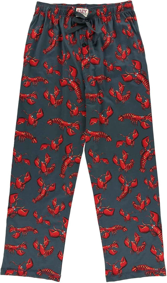 Lazy One Funny Ocean Pajama Pants For Men, Men's Separate Bottoms, Lounge Pants, Fishing PJs