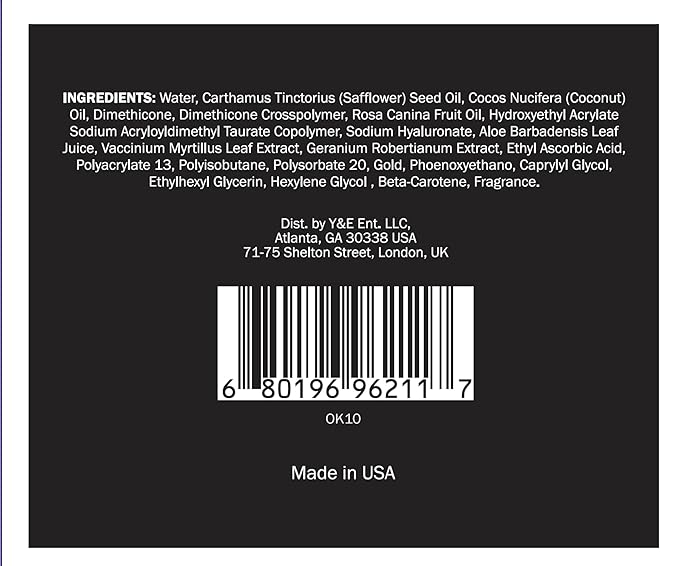 GLO24K Cream with 24k Gold, Retinol, Vitamins, and Hyaluronic Acid. Optimally Hydrate your Skin while you sleep. (Rose (Eye Cream))