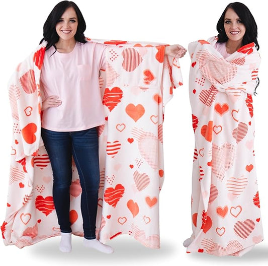 Wearable Blankets for Women, Adult Wearable Blanket Men, Top Christmas Gifts for Women, Wife Birthday Gift Ideas