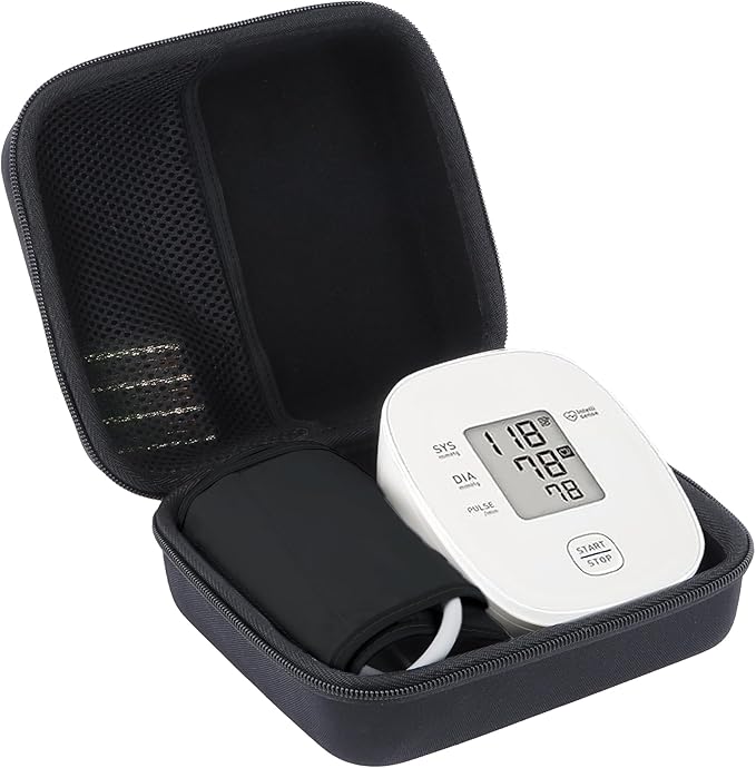 Hard Case Replacement for OMRON Iron BP5000 Bronze BP5150 Silver BP5255 Upper Arm Blood Pressure Monitor