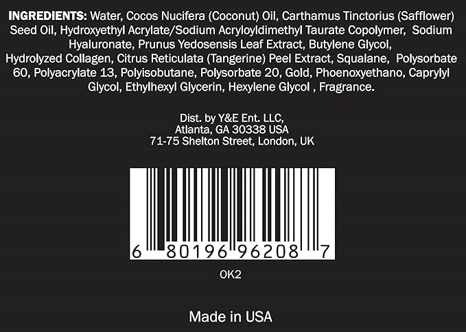 GLO24K Moisturizer Face Cream with 24K Gold, Vitamins – Collagen Retinol Hyaluronic Acid – Hyaluron Acid Cream for Hydration & Daily Skin Care, Day Cream