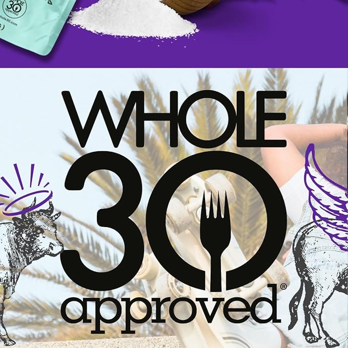 Brooklyn Biltong Air Dried Grass Fed Beef Snack, South African Beef Jerky (8 oz, Pack of 1) - Whole30 Approved, Paleo, Keto, Gluten Free, Sugar Free, Made in USA - (Steakhouse)