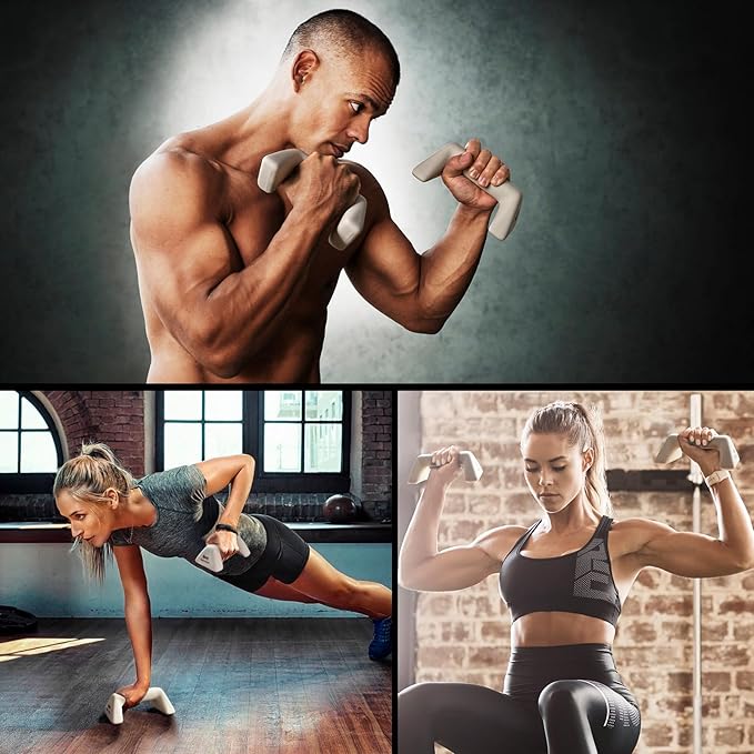 Push Up Handles with Ergonomic Handles and 4lb weight-Non-slip Parallettes Bars for Home Fitness Training, Push Up Stands Handle Perfect for Floor Workout Exercise