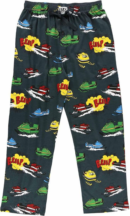 Lazy One Funny Ocean Pajama Pants For Men, Men's Separate Bottoms, Lounge Pants, Fishing PJs