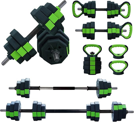 Adjustable Dumbbell Set, Adjustable Weights 30/44 /66/88 LBS Free Weight Set for Home Gym