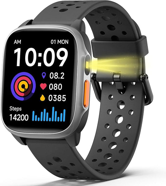 Kids Watch with 140 Sports Modes, 1.5" Kids Fitness Tracker, Girls Smart Watch, No APP/Phone Required, Sleep Monitor, Heart Rate, Puzzle Games, IP68 Waterproof, Gifts for Boys Girls Aged 6-15