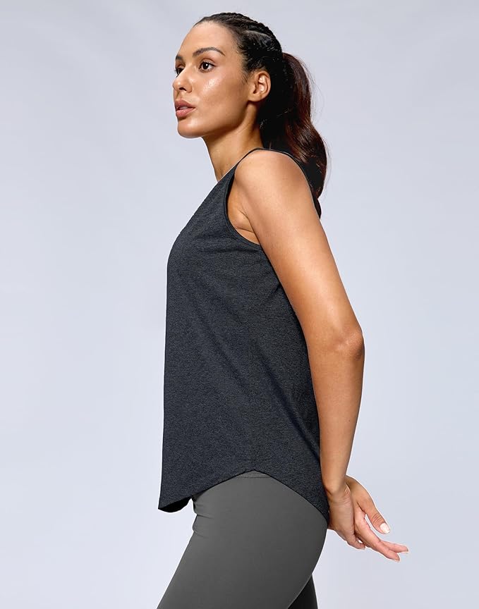 G Gradual Women's Workout Tank Tops Lightweight Sleeveless High Neck Athletic Shirts for Running Gym Tennis Pickleball