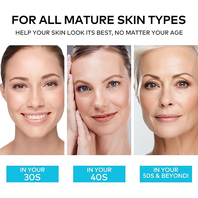 Retinol Moisturizer for Face – Anti Aging Cream with Hyaluronic Acid & Collagen – Deep Hydration, Firming & Wrinkle Reduction – 1.7 fl oz