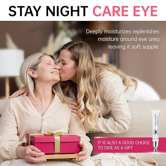Instant Reduction of Eye Bags -Retinol Eye Cream Dark Circles,Bags Under Eyes,Eye Repair Cream AntiAging Moisturizer,retinol,Under Eve Care Creams Suit Women Men EyeFirm Smooth fimming eye-0.7 OZ-DDD