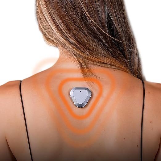 Straight Plus AI Powered Posture Corrector Trainer Device (Necklace Included) - Back Brace Smart Straightener Office Work Support - Back Postur Corrector Device - Posture Corrector for Women & Men