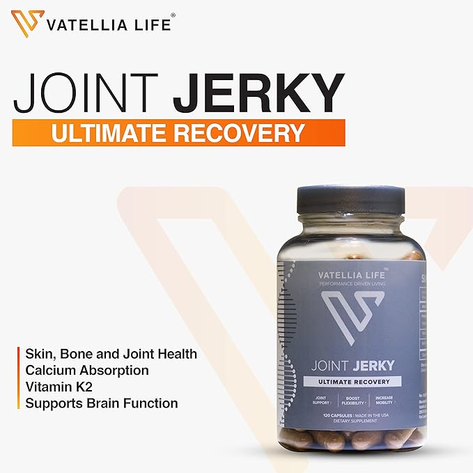 Vatellia Life Joint Jerky | Supplement for Men and Women| 2 Month Supply