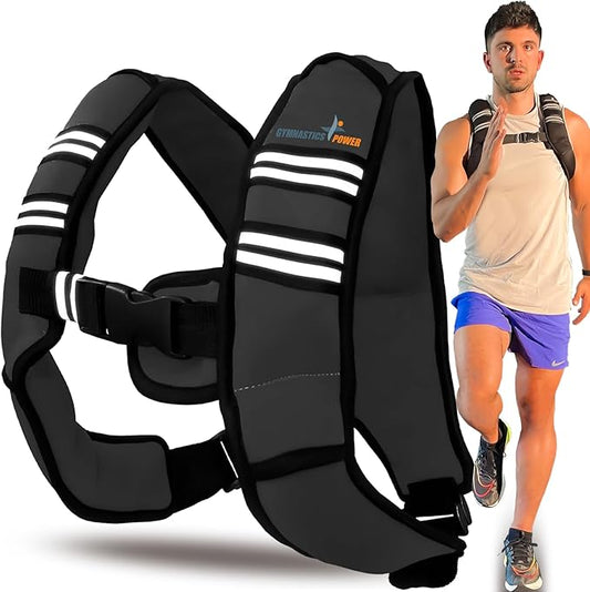 Weighted Vest for Men and Women 6Lb/8Lb/10Lb/12Lb/15Lb/20Lbs Adjustable Workout Vest for Strength Training, Running, Cardio, Rucking, Fitness & Cross Training