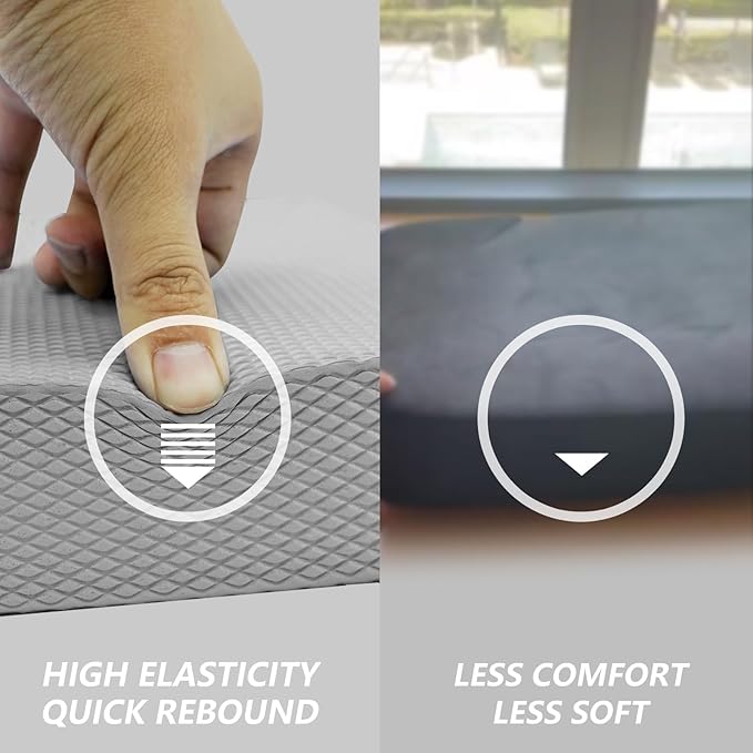 Balance Foam Mat for Physical Therapy Equipment & Strength Stability Training, Slip Resistant Foam Mat for Yoga, Pilates, Meditation