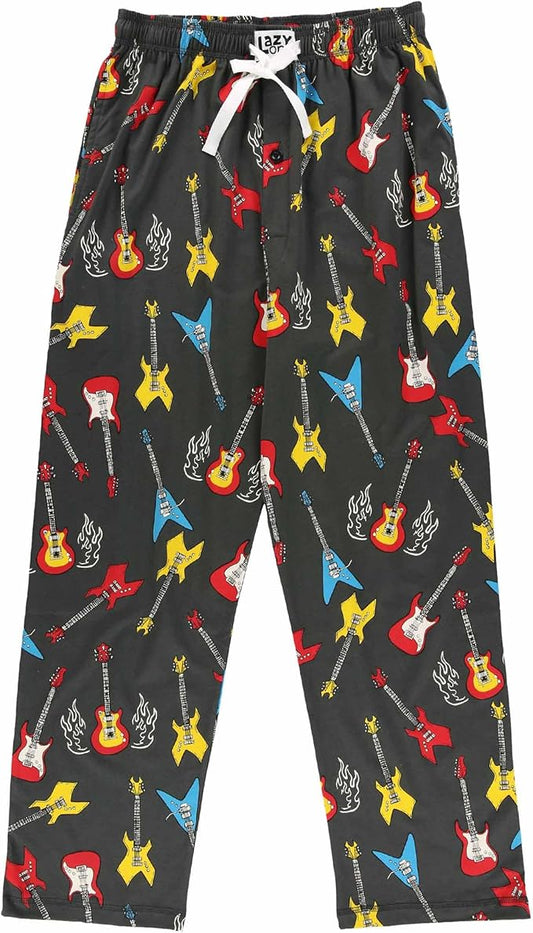 Lazy One Funny Ocean Pajama Pants For Men, Men's Separate Bottoms, Lounge Pants, Fishing PJs