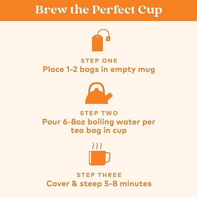 ORGANIC INDIA Tulsi Turmeric Ginger Herbal Tea - Stress Relieving & Harmonizing, Immune Support, Aids Digestion, Vegan, Caffeine-Free - 18 Infusion Bags, 6 Pack