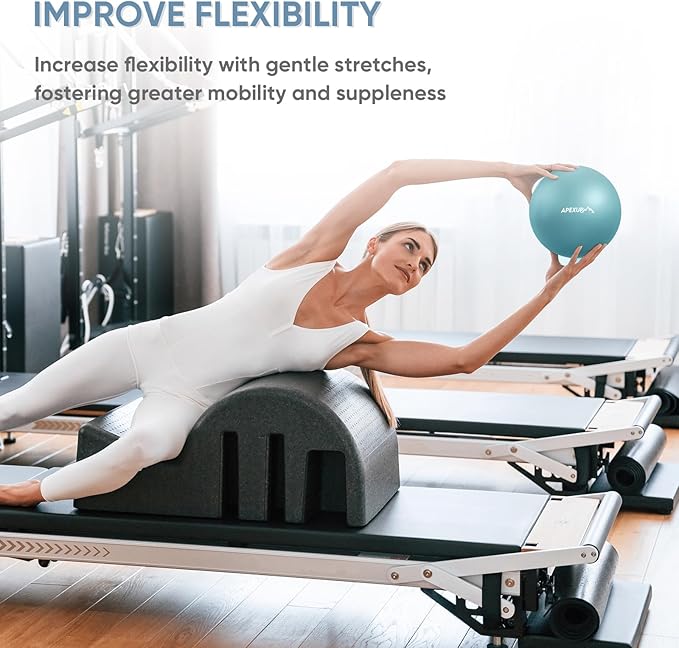 APEXUP Yoga Ball Exercise Ball Anti Slip Heavy Duty for Fitness, Balance & Core Workout