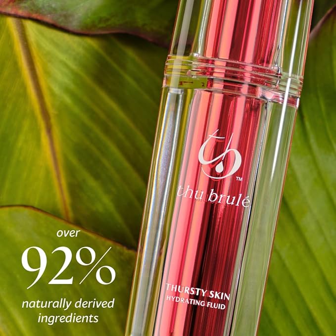 Thursty Skin Hydrating Fluid | Anti-Aging Face Serum with 5 Types of Hyaluronic Acid & Rambutan | Deep Hydration Targets Collagen Skin Renewal Firming & Radiance - Clinically Tested -10ml