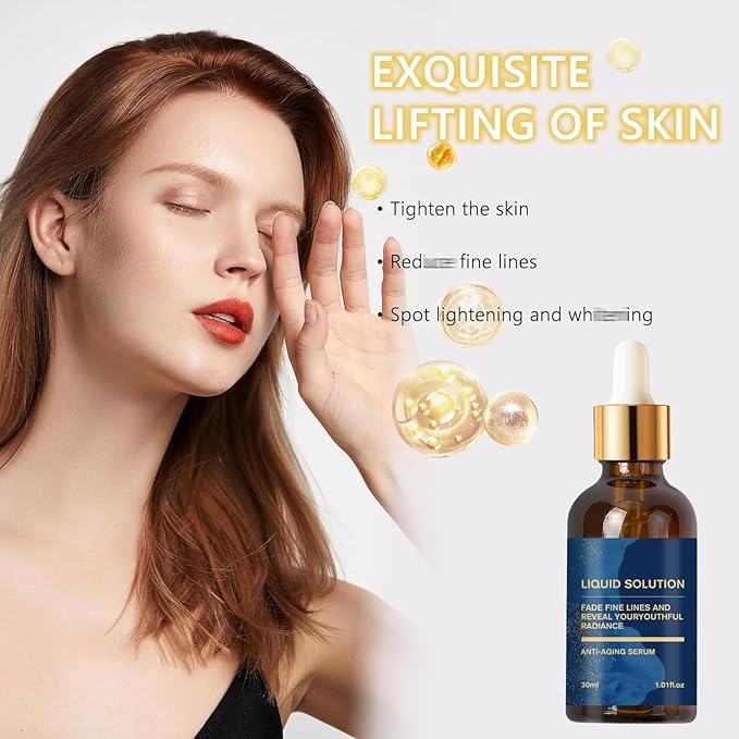 Olavita Serum, Olavita Face Serum, Anti Aging Face Tightening, Boost Skin Collagen, Reduce Wrinkles & Plump Skin (2pcs)
