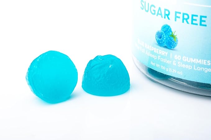 FIOR Melatonin Gummies (Sugar Free Blue Raspberry, 120)