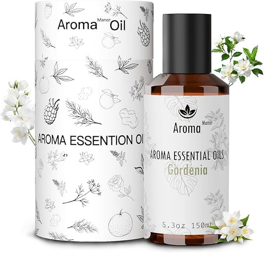 Hotel Diffuser Oil - Gardenia Essential Oils for Scent Air Cold Diffuser - Gardenia, Jasmine, Green Leaves, Lily of The Valley - Home Luxury Scents Aroma Fragrance