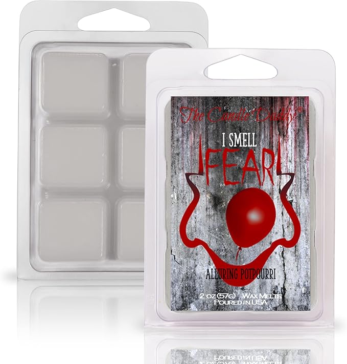 The Candle Daddy Halloween Horror Movie 5 Pack - 5 Amazingly Spooky Wax Melts - 30 Total Cubes - 10 Total Ounces - Fun Scary Gift October Fall Autumn