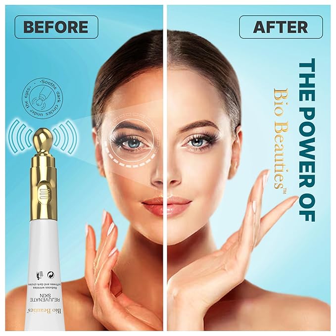 Retinyl Eye Cream for Dark Circles,Puffiness and bags, Anti Wrinkle, Anti Aging, Vibrating Massager cream, Under Eye Treatment Product,Skin Firming, Wrinkle Eraser