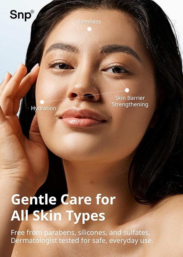 SNP 1000mg Bird's Nest + Hyaluronic Acid Ampoule Sheet Mask | Hyaluronic Acid Sheet Mask | Maximum Hydration and Protection for All Dry Skin Types | Korean Skincare Facial Mask | 10 Sheets