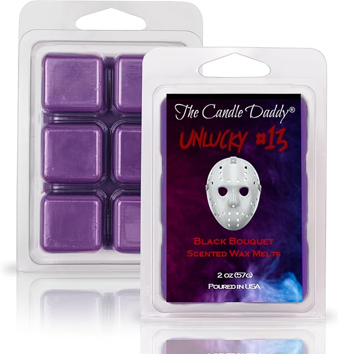 The Candle Daddy Halloween Horror Movie 5 Pack - 5 Amazingly Spooky Wax Melts - 30 Total Cubes - 10 Total Ounces - Fun Scary Gift October Fall Autumn