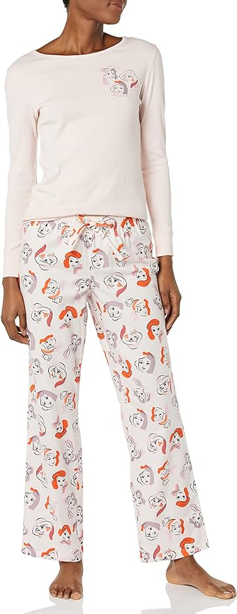 Amazon Essentials Disney | Marvel | Star Wars Women's Flannel Pajama Sleep Sets