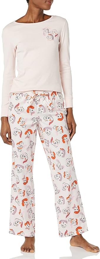 Amazon Essentials Disney | Marvel | Star Wars Women's Flannel Pajama Sleep Sets